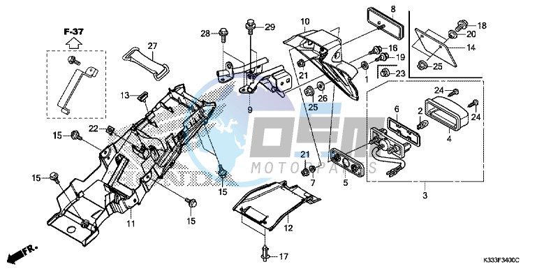 REAR FENDER