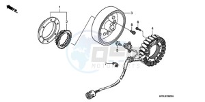 TRX500FM9 Australia - (U) drawing GENERATOR