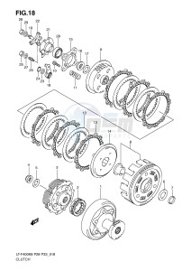 LT-F400 (P28-P33) drawing CLUTCH