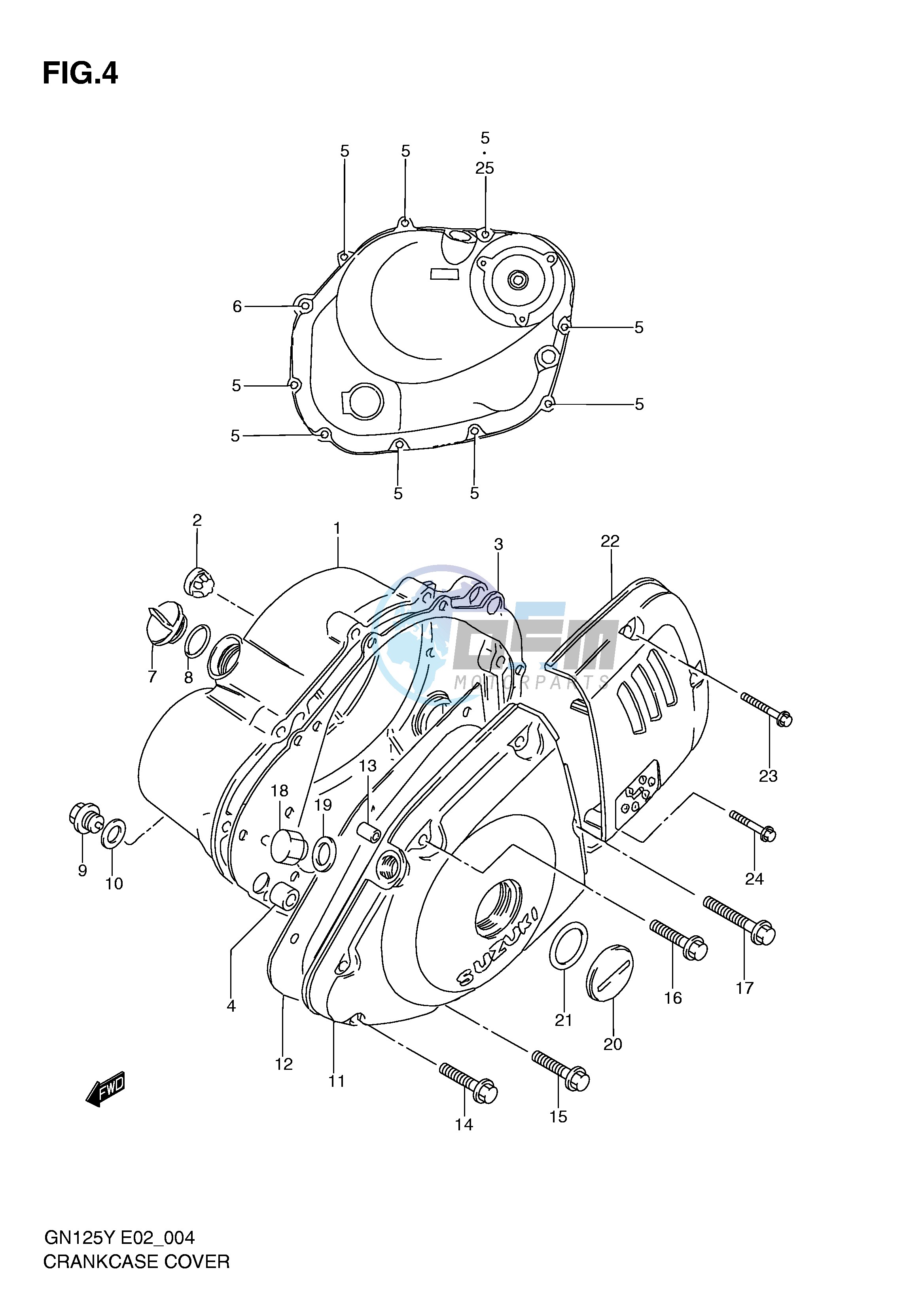 CRANKCASE COVER