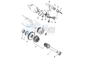 XV VIRAGO 1100 drawing STARTER