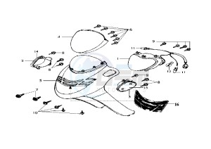 JOYRIDE EU2 - 200 cc drawing LEG SHIELD