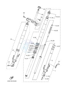 XT1200ZE SUPER TENERE ABS (2KB9 2KBA) drawing FRONT FORK