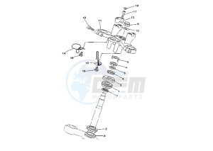 TDM 850 drawing STEERING