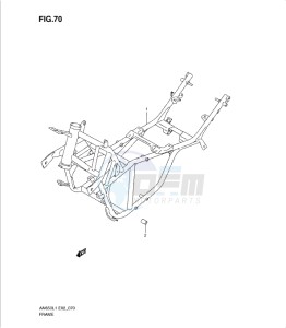 AN650 drawing FRAME (AN650AL1 E51)