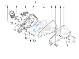 Liberty 50 2t moc drawing Air filter