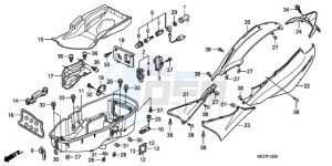 FES1259 UK - (E / MKH 3E) drawing BODY COVER/LUGGAGE BOX