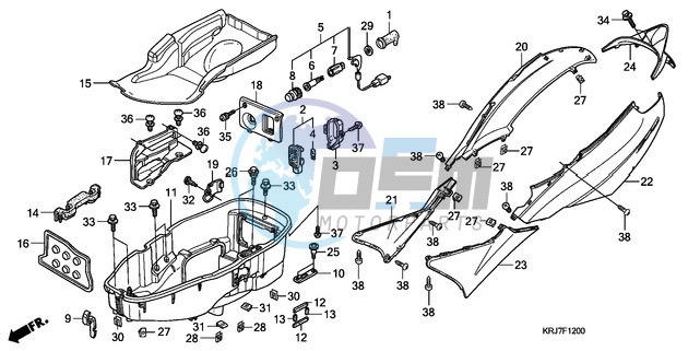 BODY COVER/LUGGAGE BOX