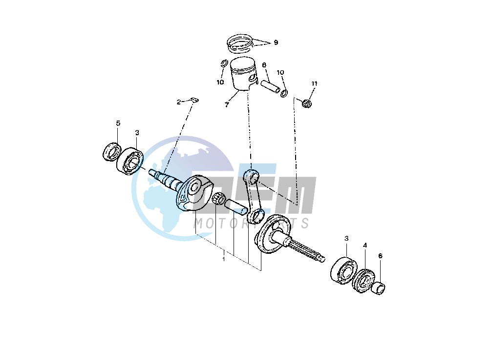 CRANKSHAFT PISTON