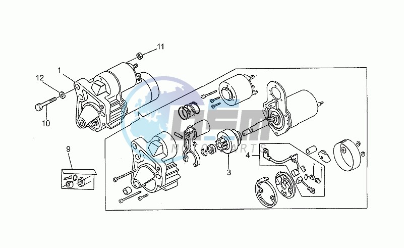 Starter motor