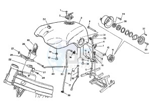 MITO EV 6 MARCE 125 drawing FUEL TANK