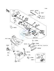 Z1000 ZR1000A6F FR GB XX (EU ME A(FRICA) drawing Chassis Electrical Equipment