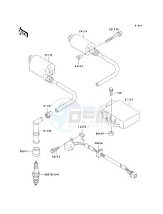 ER 500 C [ER5] (C1-C2) [ER5] drawing IGNITION SYSTEM