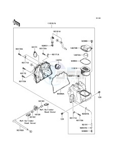 Z750_ABS ZR750M8F GB XX (EU ME A(FRICA) drawing Air Cleaner