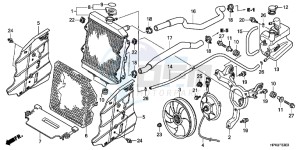 TRX420TEB drawing RADIATOR