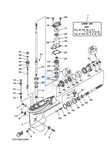 F40BMHDS drawing LOWER-CASING-x-DRIVE-1