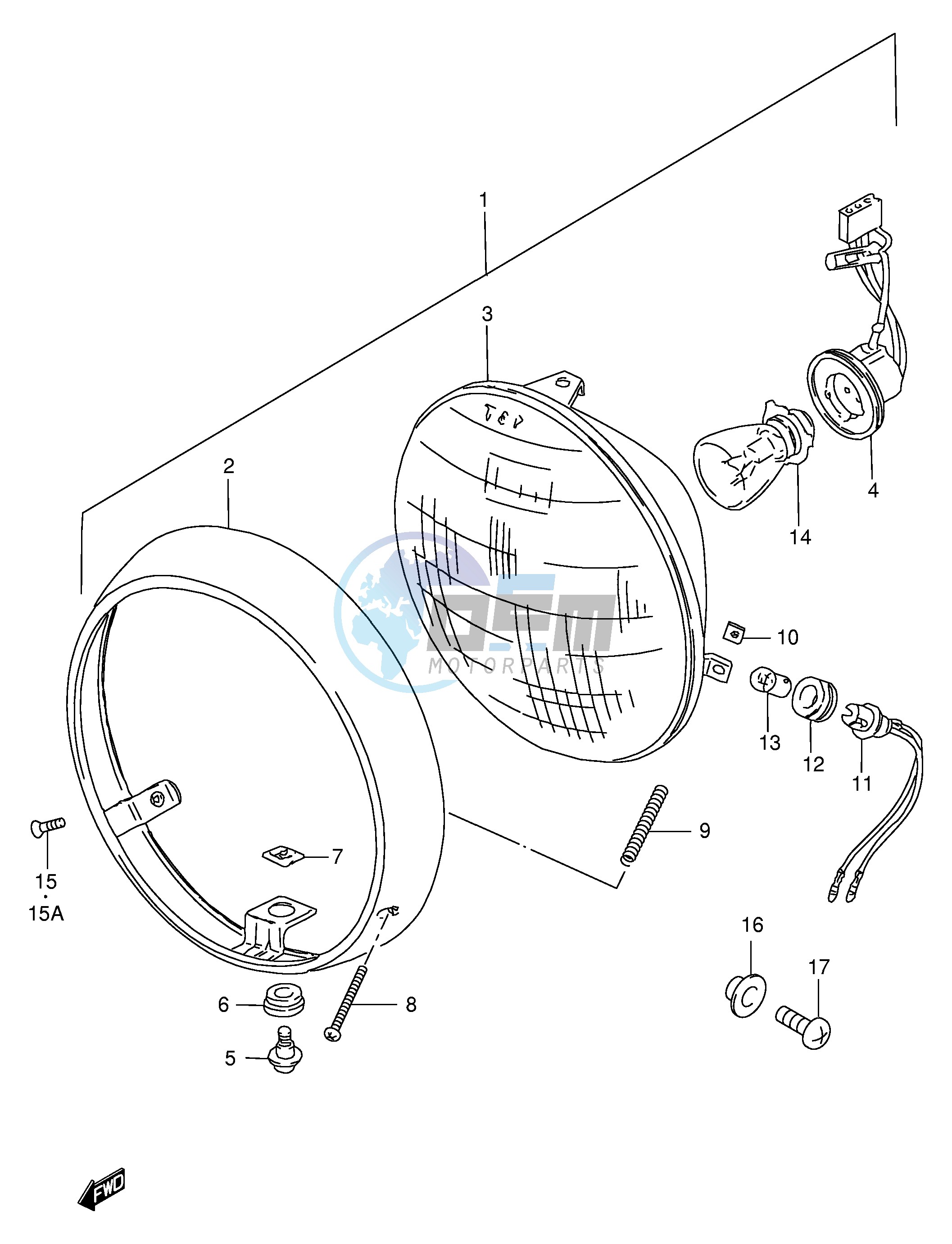 HEADLAMP (E1,E2,P37,E24)