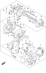 DF 300B drawing Flush Mount Remocon