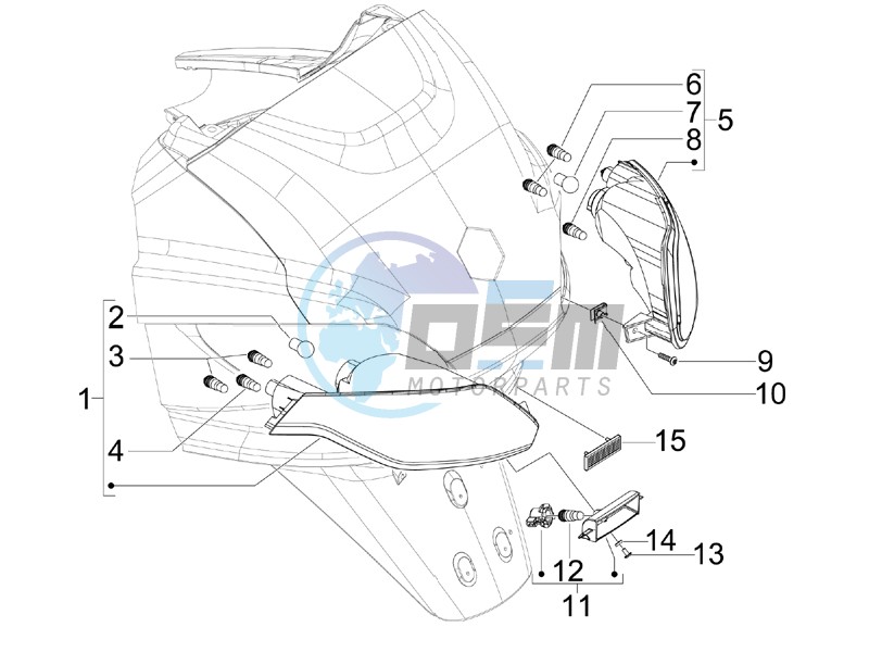 Tail light - Turn signal lamps