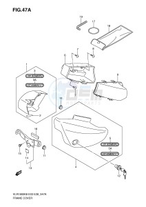 VLR1800 (E3-E28) drawing FRAME COVER (MODEL K9)