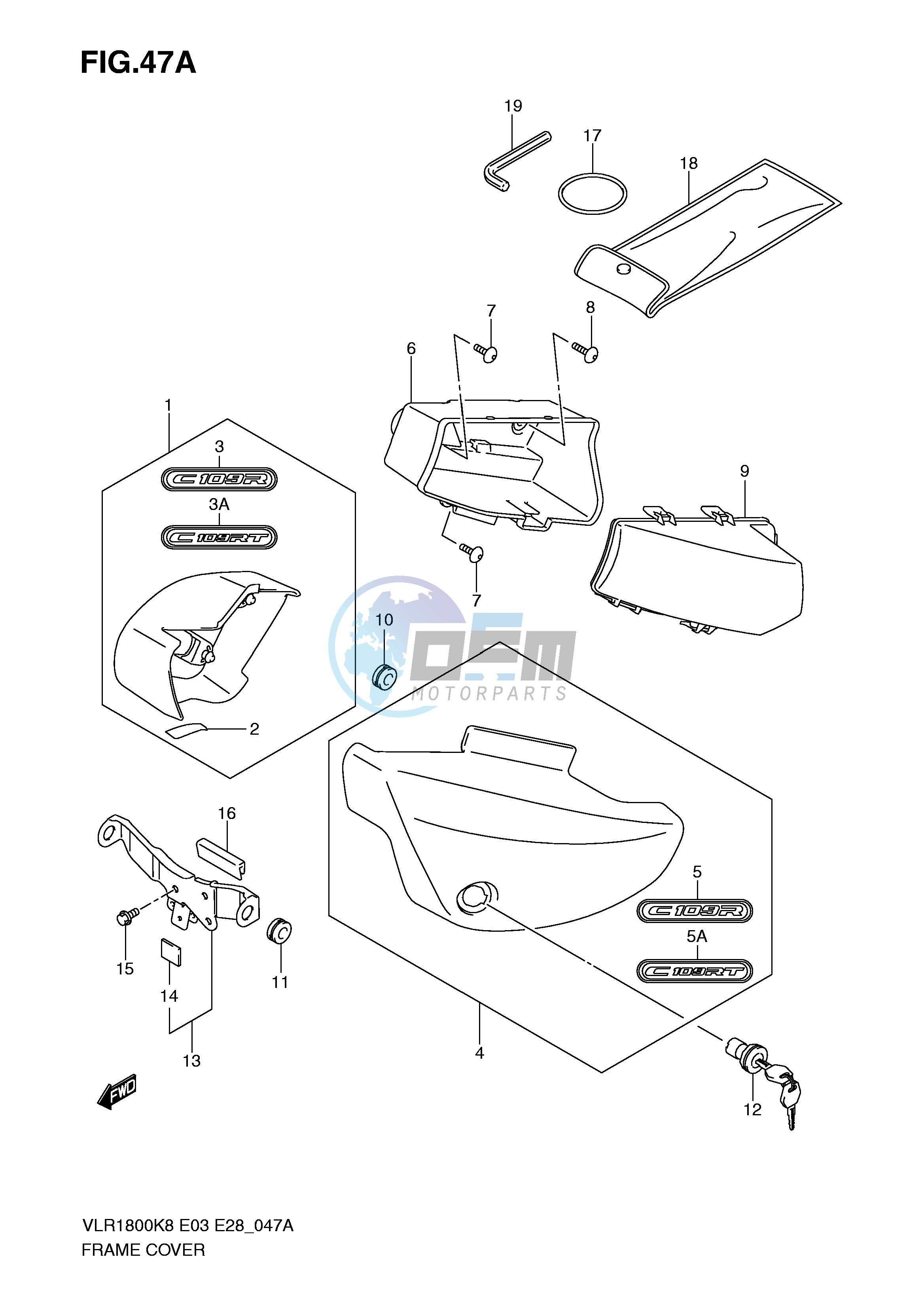 FRAME COVER (MODEL K9)