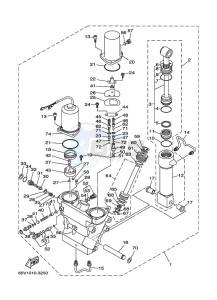 LZ300TXR drawing POWER-TILT-ASSEMBLY-1