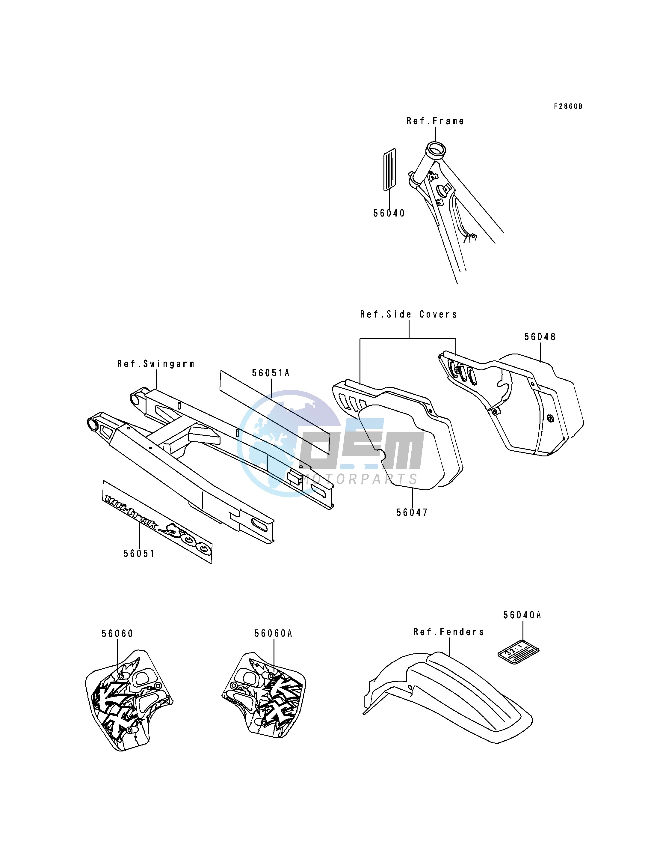 LABELS-- KX500-E6- -