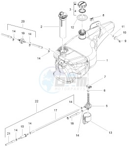 Liberty 50 4t ptt - (D) Germany drawing Fuel Tank