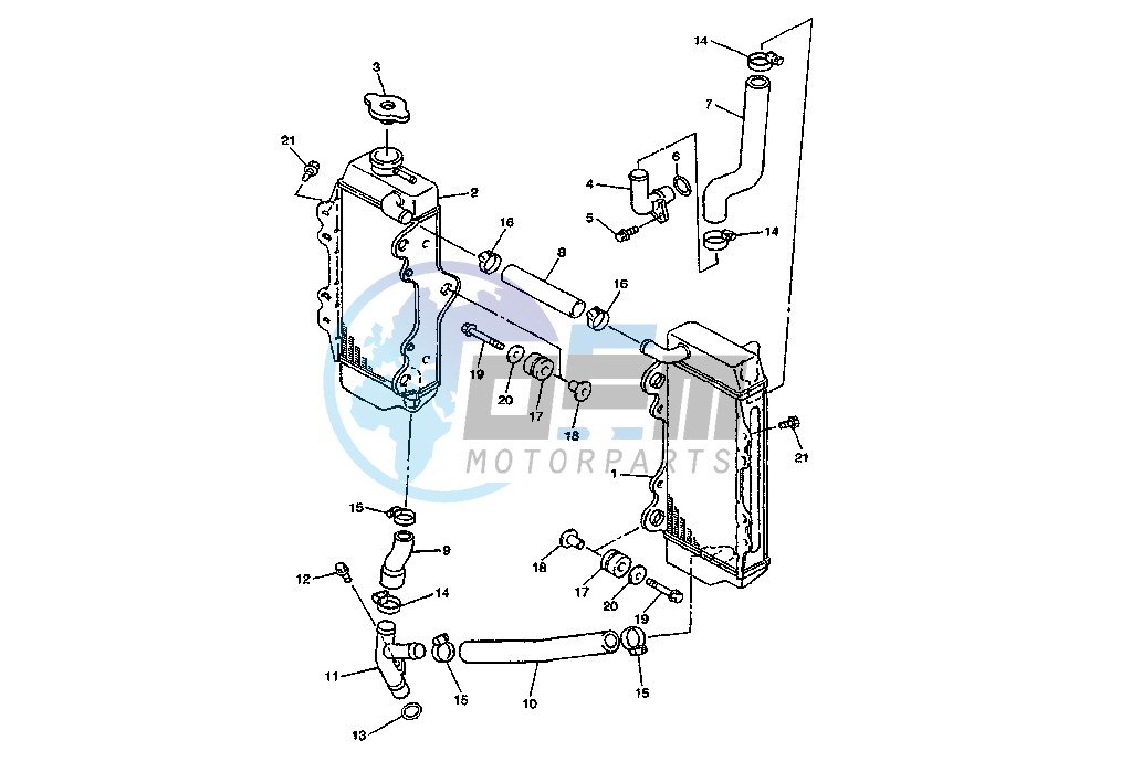 RADIATOR- HOSE