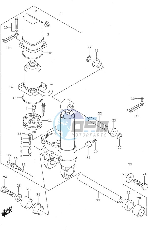 Tilt Cylinder