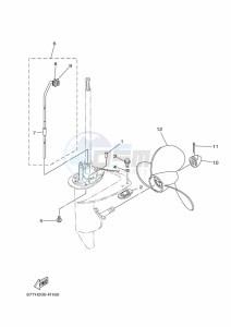 E8DMH drawing PROPELLER-HOUSING-AND-TRANSMISSION-2