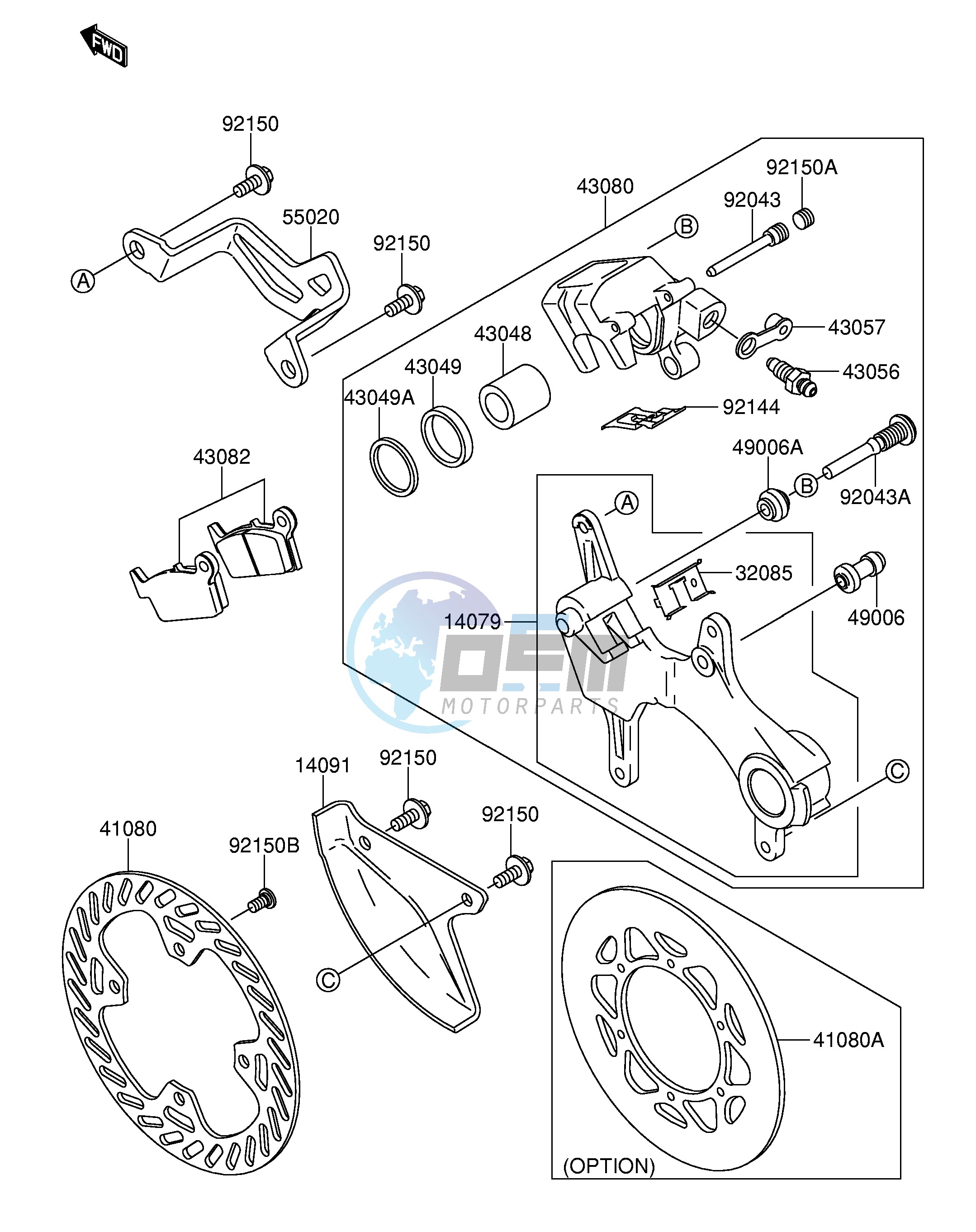 REAR BRAKE