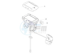 Wi-Bike Uni Mech Comfort 0 drawing Meter combination