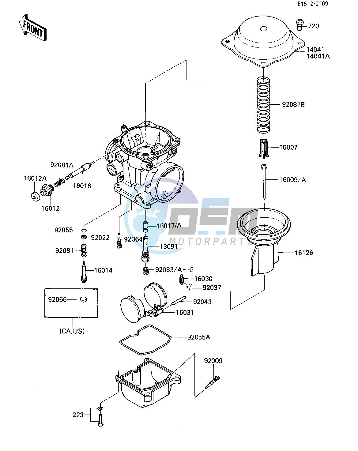 CARBURETOR PARTS