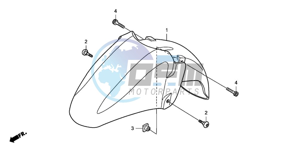 FRONT FENDER (FJS400D/FJS600D6)