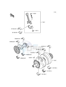 NINJA_300_ABS EX300BFFA XX (EU ME A(FRICA) drawing Crankshaft