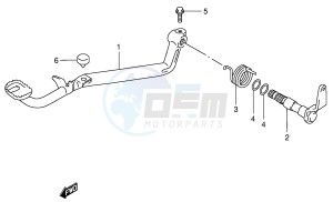 LT-F160 (P28) drawing REAR BRAKE