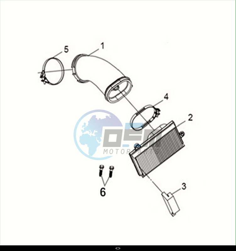 CVT L. INLET SYSTEM / MAXSYM TL 508 (TL50W2-EU) (M2)