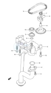 DF 200 drawing Oil Pump