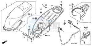 SH1259 ED / 2ED drawing SEAT/LUGGAGE BOX