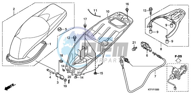 SEAT/LUGGAGE BOX