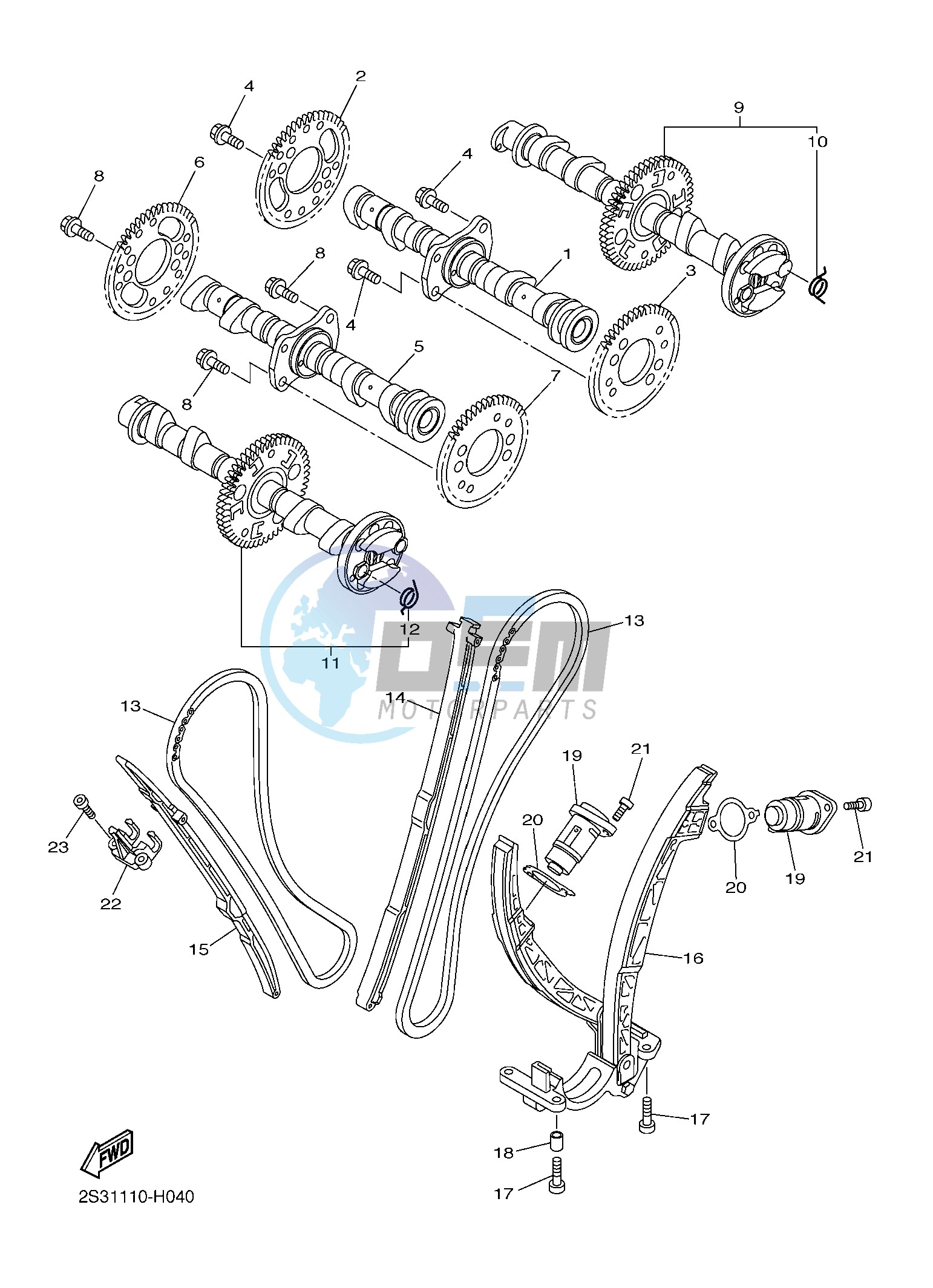 CAMSHAFT & CHAIN