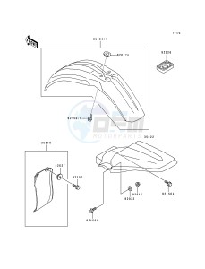 KX 80 R T [KX80 SMALL AND BIG WHEEL] (R1-T1) [KX80 SMALL AND BIG WHEEL] drawing FENDER