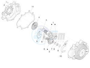 Wi-Bike Uni Mech Comfort 0 drawing Transmission assembly