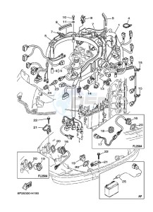 F250AETX drawing ELECTRICAL-3