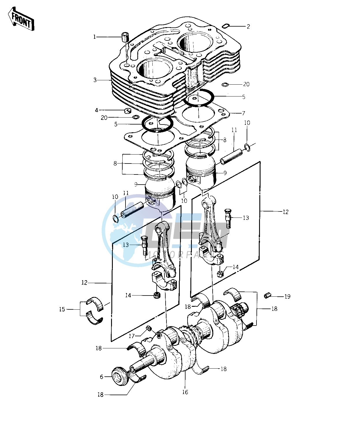 CYLINDER_PISTONS_CRANKSHAFT -- 74 -75 KZ400_KZ400D- -