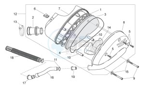 SR 50 H2O new ie AND carb. drawing Air box II