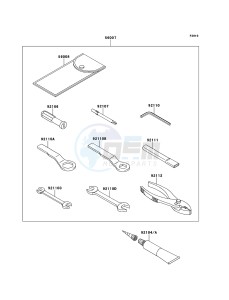 W800 EJ800ADF GB XX (EU ME A(FRICA) drawing Owner's Tools