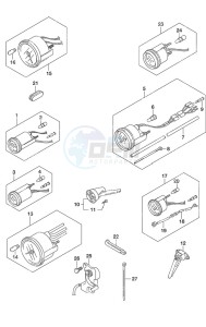 DF 25A drawing Meter Remote Control