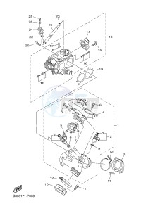 XVS950CR BOLT C-SPEC (B33J) drawing INTAKE 1